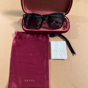 Gucci Square Black Sunglasses
